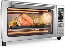 Bravo Pro Smart 21QT Toaster Oven Air Fryer Combo, Convection Oven Countertop, 1