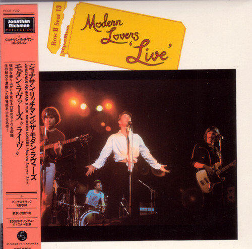 Jonathan Richman & The Modern Lovers - Modern Lovers Live CD, Album, Limited Edi - Picture 1 of 2