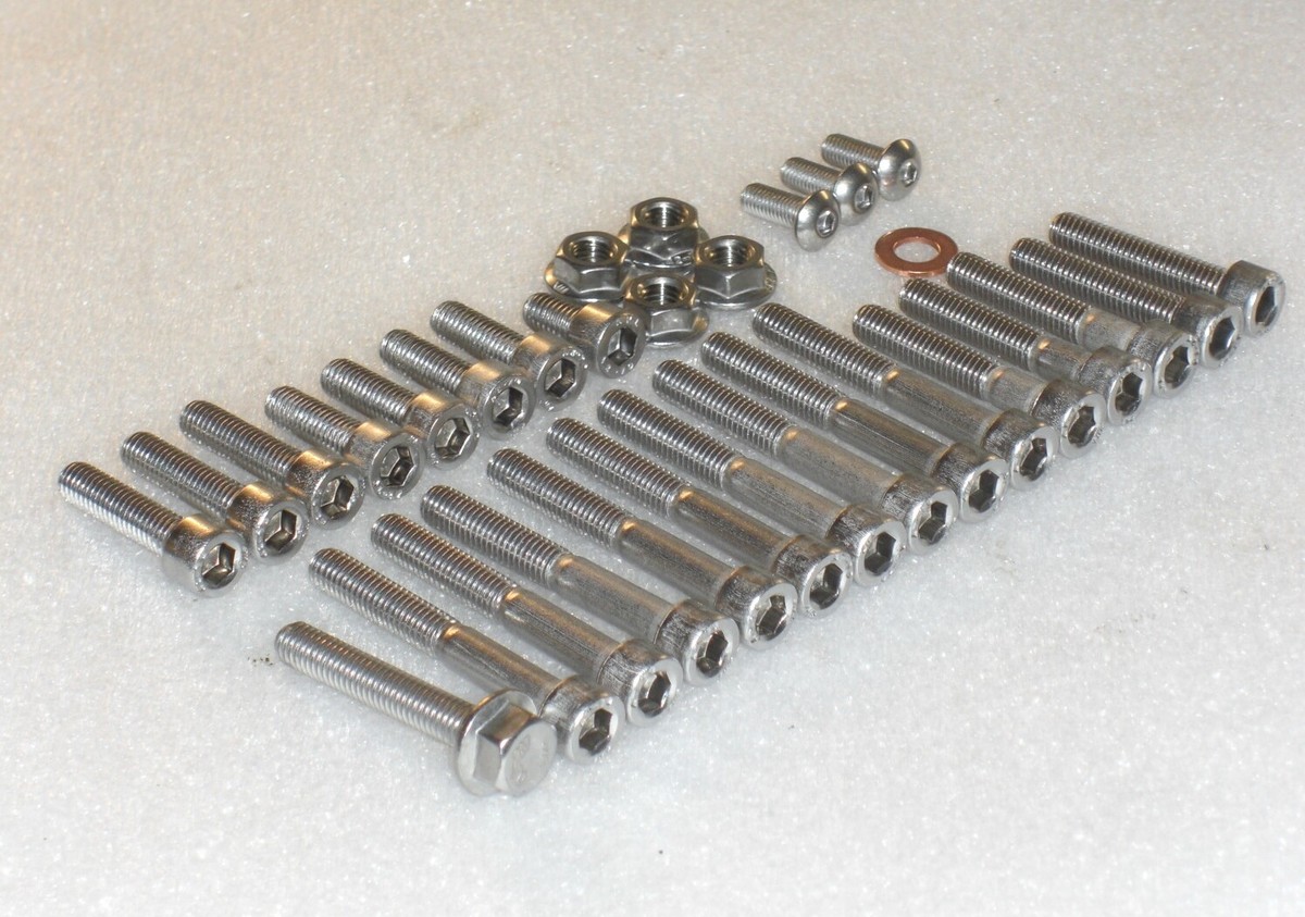 Yamaha PW50 2001-19 & Y-Zinger Stainless Allen bolts kit for