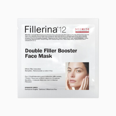 Fillerina 12 Double Filler NEO MITO Booster Face Mask Gesichtsmaske Antiage 1 Stück