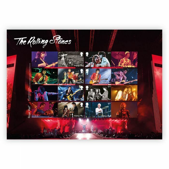 Ranking TOP17 Royal Mail - The Rolling Stones M wholesale sheet Tour Collectors On