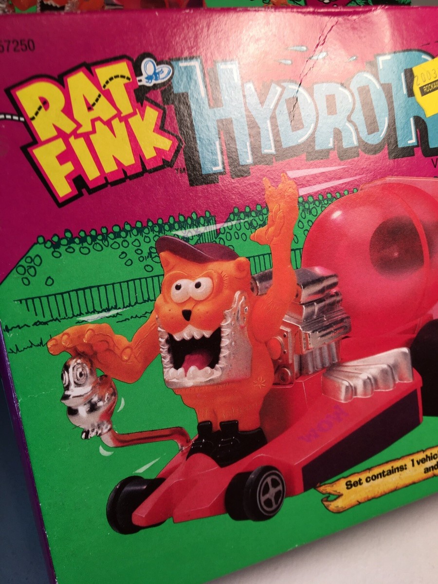 Rat Fink Hydro Racer, Raw Jaw, NEW in box, Kenner 1990 | eBay