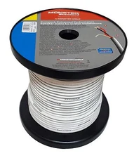 Monster Cable S16-2RCL Speaker Wire CL3 In Wall Rated - 16 Gauge - 75 Ft Length