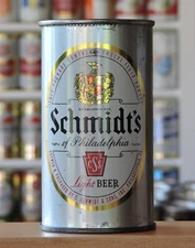 SCHMIDT'S BEER, C. SCHMIDT & SONS PHILADELPHIA, PA., FLAT TOP CAN# 1-131-29