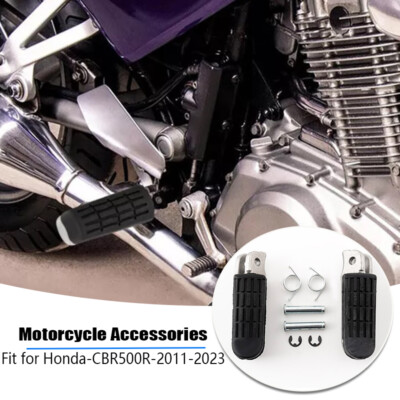 Front Foot Peg Adapters For Honda CBR250R, CBR500R, CB300F, GROM, Monkey, Z125 3 thumbnail image