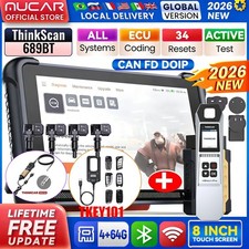ThinkScan 689BT Car Diagnostic Tool OBD2 Scanner Bidirectional Full System IMMO