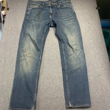 Calvin Klein Men  s Jeans Size 34x30 Blue Medium Wash Slim Fit Denim