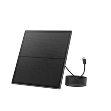  Solar Panel for Smart Bird Feeder Camera, Type-C Charger for  Feeder, 360° 5W