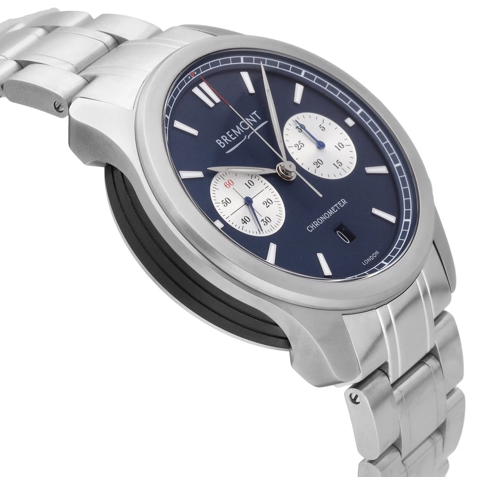Bremont ALT1-C Stainless Steel Blue Dial 43mm Automatic Men's Watch ALT1-C-BL-B - Image 3 of 4