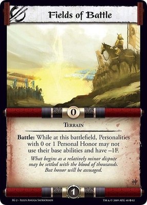 Fields of Battle - The Imperial Gift 2 - Legend of the Five Rings CCG