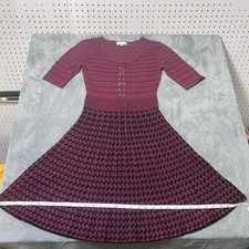 Candie's Women's Small Dress Burgundy