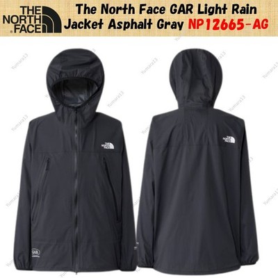 The North Face GAR Light Rain Jacket Asphalt Gray NP12665-AG