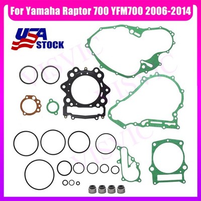 For 2006-14 Yamaha Raptor 700 Bottom End Motor Engine Cases Gasket Kit