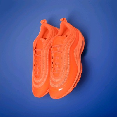 NIKE AIR MAX 97 HYPERFUSE TOTAL ORANGE MENS RUNNING SHOES MENS
