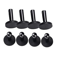 Vehicle Car Wrap Gripper Magnets Holder, Sign Making Graphic Vinyl Black-8pcs