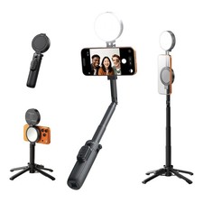 Ulanzi MT40 Mini Fill Light Selfie Stick Magnetic Phone Tripod with Remote