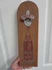 Vintage Starr X Pepsi-Cola Bottle Cap Opener Wooden Wall Cap Catcher 15"