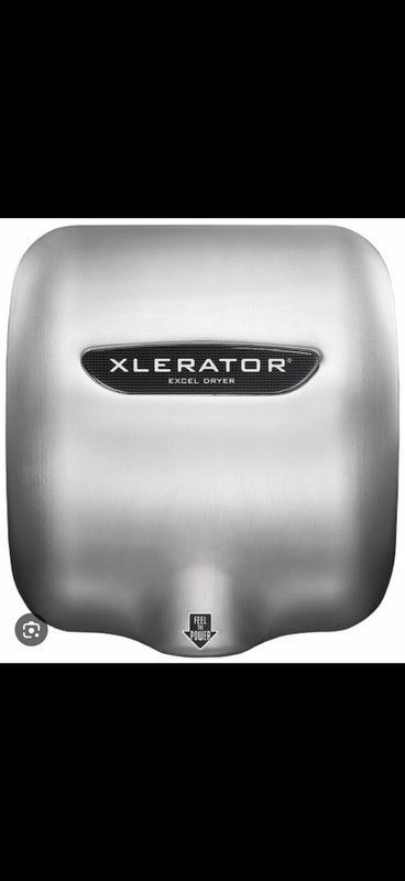 XLERATOR Hand Dryer XL-SB Stainless Steel Cover 110v/120v