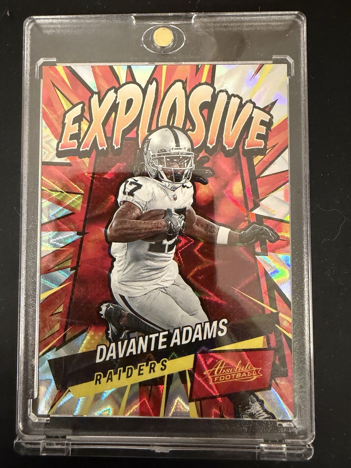 2022 Panini Absolute - Explosive Davante Adams #E27 CASE HIT