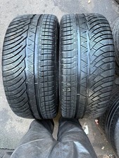 2X 255-40-19 100V Michelin Pilot Alpin PA4 Winter M+S XL, 7MM Tread, DOT: 2016