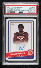 2022 Chrome McDonald's All American Paper Jarace Walker PSA 10 GEM MT Auto 7p8