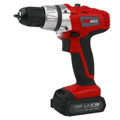 Promaker Cordeless Drill Driver 18.0V LI-ION PRO-TI18.2Battery: LI-IONVoltage: