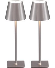 2 Pack Cordless Table Lamp,Portable LED Desk Lamp, 4000mAh Battery Operated, ...