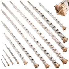 Betonbohrer SDS PLUS / MAX Ø 5-40 mm Stein Stahl Beton Schlag Bohrer bis 1 METER