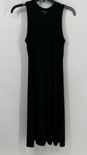 Karen Kane Preowned Womens Black Sleeveless Stretchy Dress Size Medium