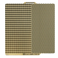 Advanc3D Druckplatte Druckbett Houndstooth + Honeycomb 257x257mm A1P1S X1C FDM