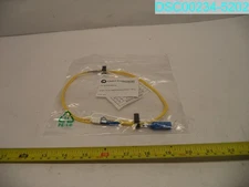 QTY=6: Cable Associates 95220228001M LC-SC SMXB Simplex 2.0MM 1 Meter