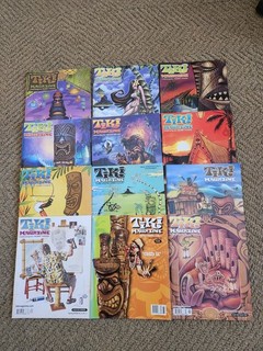 Tiki Magazine Lot of 12! Crazy Al Bamboo Ben Shag Tiki Tony Tiki Oasis