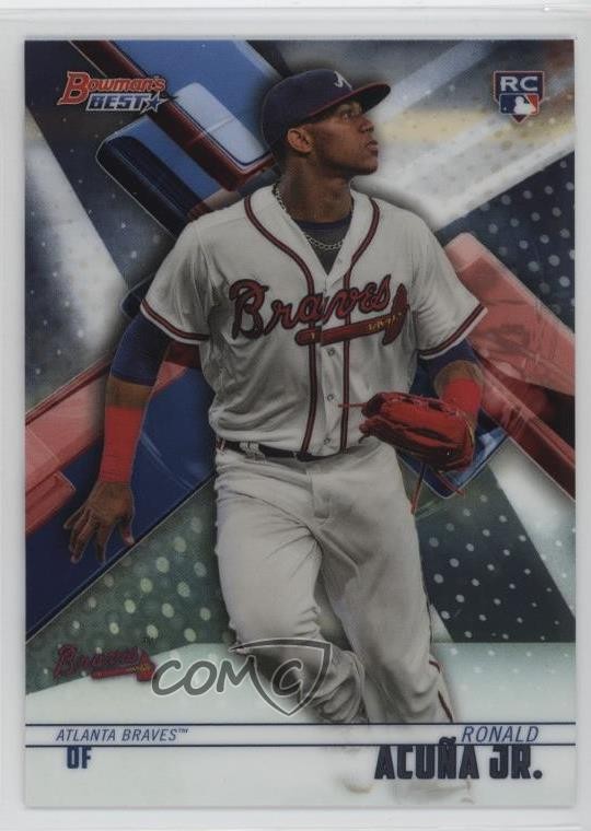 2018 Bowman's Best Ronald Acuna Jr #51 0q37