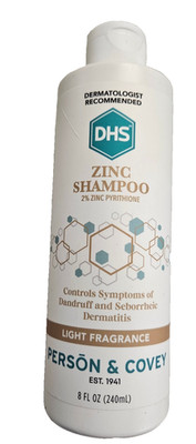 DHS ZINC Shampoo for Dandruff Control 8oz   -- NEW LOOK ARRIVING!