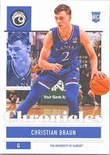 2022-23 Panini Chronicles Draft Picks - Christian Braun #6 (RC)
