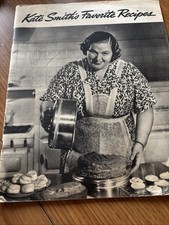 1940 Kate Smith’s Favorite Recipes Anniversary Edition 46 Page Magazine Format