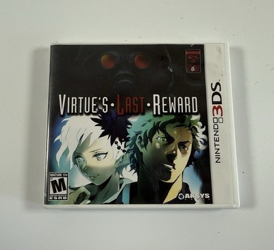 Zero Escape: Virtue's Last Reward (Nintendo 3DS, 2012) CIB