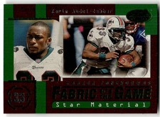 1999 Leaf Certified Karim Abdul-Jabbar Fabric of the Game #/750 #FG38