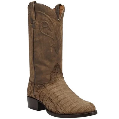 NEW Dan Post Men's Makara Caiman Brown Western Boots DP7036 10-D