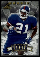1997 Pinnacle #P56 Tiki Barber Trophy Collection RC