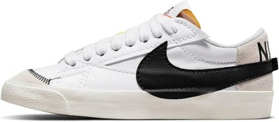 Nike Blazer Low 77 Jumbo Mens Size 10 White Black Lifestyle Shoes DN2158-101 NIB