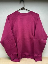 Vintage Hanes Her Way Women Plum Sweatshirt Long Sleeve Size: L Made In USA