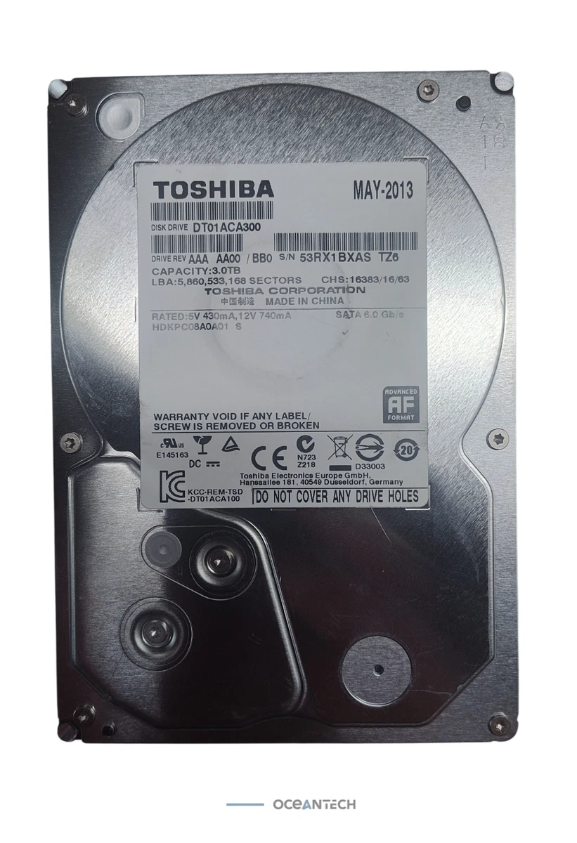 その他 HDD 3TB 3TB Internal Hard Disk Drives for sale | eBay