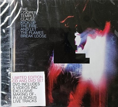 The Cooper Temple Clause    Kick Up The Fire...Ltd edition CD+DVD New, sealed