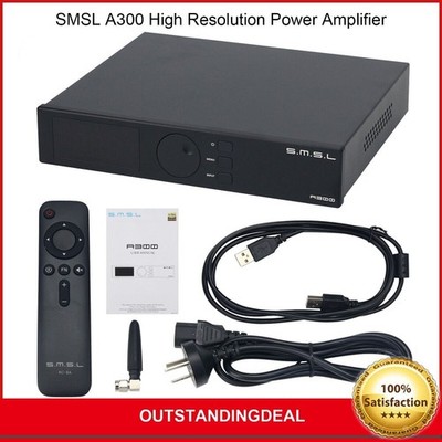 SMSL A300 High Resolution Power Amplifier   Passive Speaker Power Amp sz #as