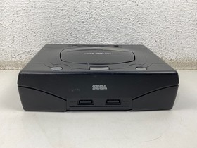 SEGA Saturn Black Model MK-80200A-50 Game Console European PAL Gray Key RARE