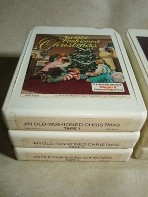 Reader's Digest 8 Track Tapes Lot of 9, Vintage - Christmas, Old