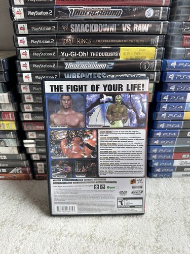 WWE SmackDown vs. Raw 2006 (Sony PlayStation 2, 2005) Completo CIB - Foto 2 di 3