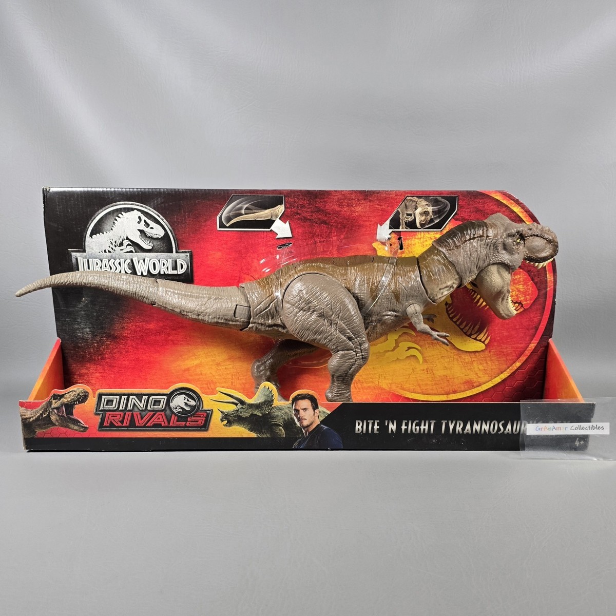 Jurassic World Bite 'n Fight Tyrannosaurus T-Rex Dino Rivals