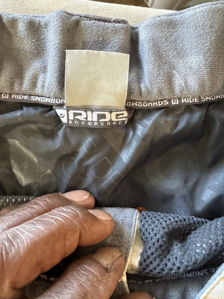 Pantalones de esquí Ride Snowboard Cell 5 Series XS beige Foto 2 de 4